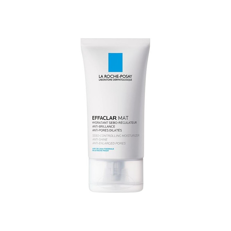 La Roche-Posay Effaclar Mat Hydratant Sébo-Régulateur Peau Grasse et Sensible | 40ml