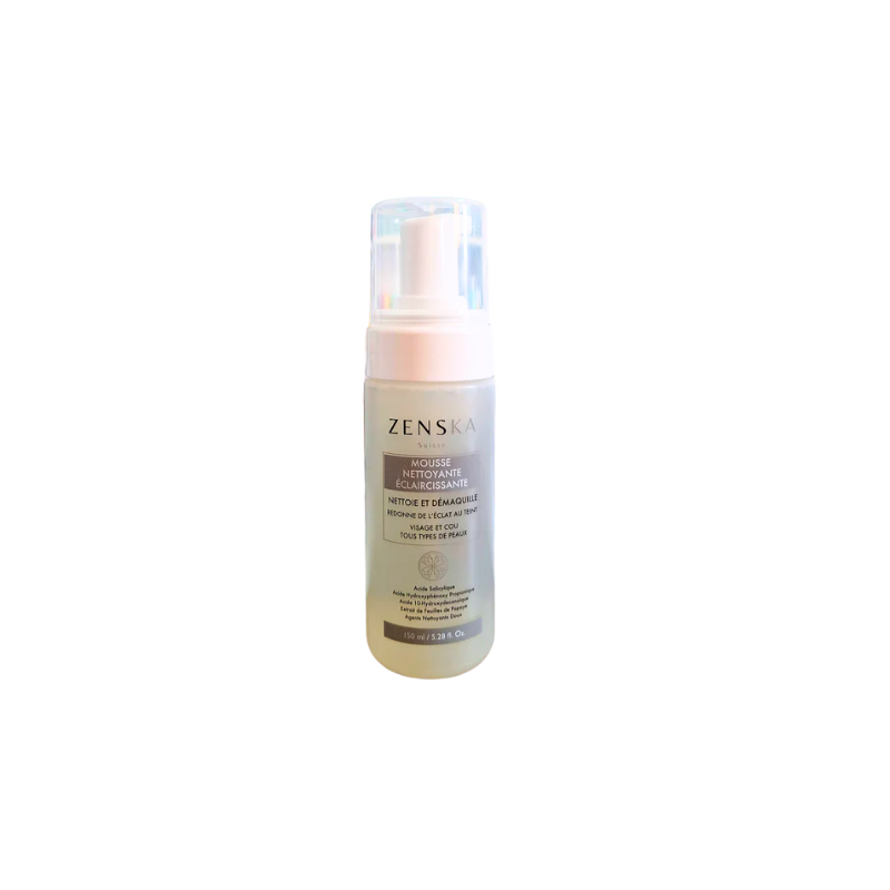 Zenska Mousse Nettoyant Eclaircissante 150ml