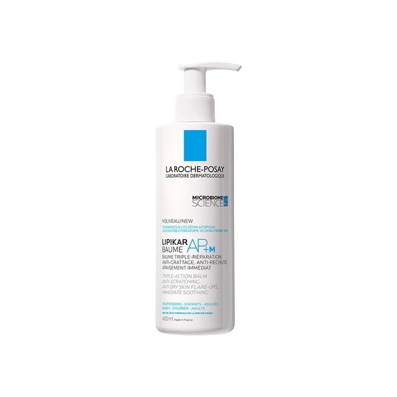 La Roche-Posay Lipikar Baume AP+M Peau Sèche et Eczéma Atopique | 400ml