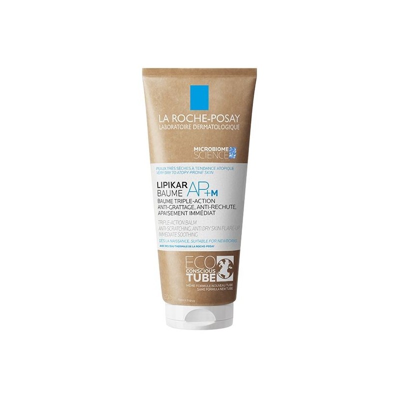 La Roche-Posay Lipikar Baume AP+M Tube Eco-Responsable Peau Sèche et Eczéma Atopique | 200ml