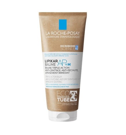 La Roche-Posay Lipikar Baume AP+M Tube Eco-Responsable Peau Sèche et Eczéma Atopique | 200ml