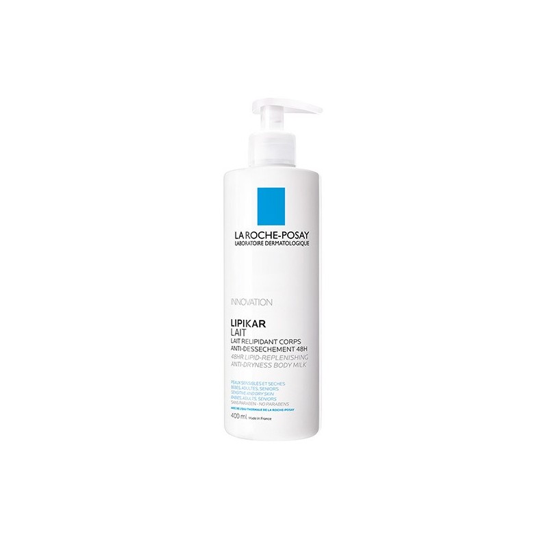 La Roche-Posay Lipikar Lait Anti-Dessèchement Peau Sèche et Sensible | 400ml