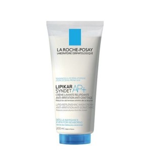 La Roche-Posay Lipikar Syndet AP+ Crème Lavante Peau Sèche et Eczéma Atopique| 200ml