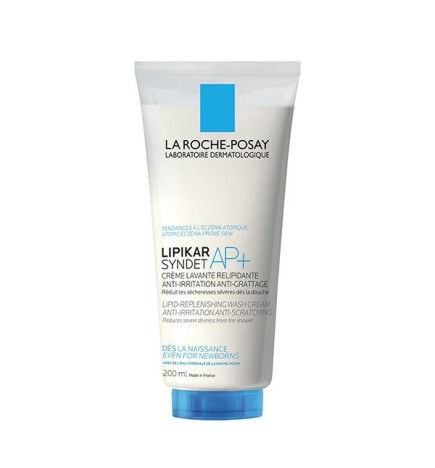 La Roche-Posay Lipikar Syndet AP+ Crème Lavante Peau Sèche et Eczéma Atopique| 200ml