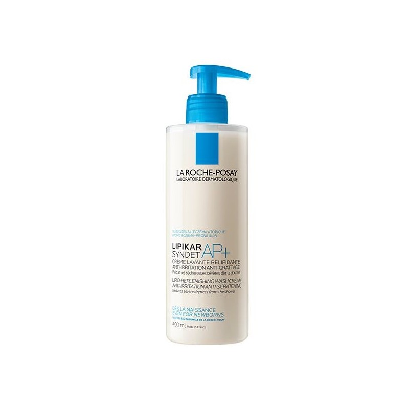 La Roche-Posay Lipikar Syndet AP+ Peau Sèche et Eczéma Atopique | 400ml
