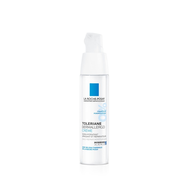 La Roche-Posay Toleriane Dermallergo Crème Apaisante, hydratante & réparatrice | Peau Intolérante, Ultra sensible et Allergiq