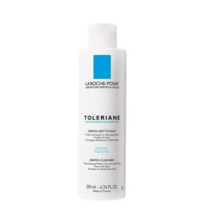 La Roche-Posay Toleriane Dermo-Nettoyant Fluide Démaquillant Peau Intolérante | 200ml