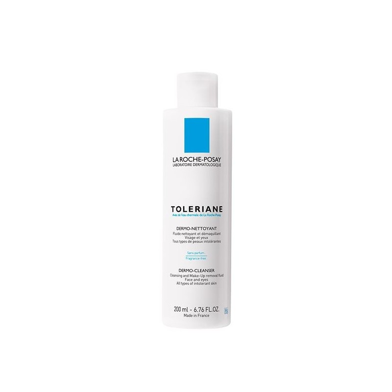 La Roche-Posay Toleriane Dermo-Nettoyant Fluide Démaquillant Peau Intolérante | 200ml