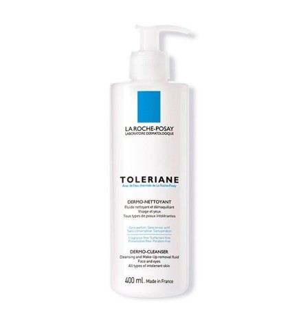 La Roche-Posay Toleriane Dermo-Nettoyant Fluide Démaquillant Peau Intolérante | 400ml