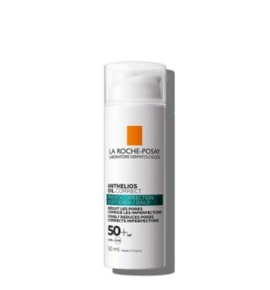 La-Roche-Posay ANTHELIOS OIL CORRECT | Peau grasse à imperfections | 50ml