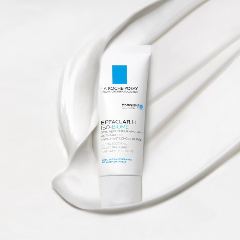 La-Roche-Posay EFFACLAR H ISO-BIOME soin réparateur apaisant anti-marques | Peau fragilisée par les traitements anti-acné | 4