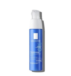 La-Roche-Posay TOLERIANE Dermallergo crème nuit | Peaux sensibles et peaux à tendances allergiques | 40ml