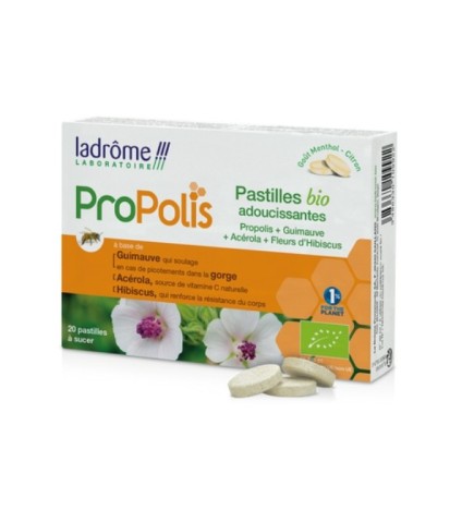 LADROME PROPOLIS ADOUCISSANTES 20 PASTILLES