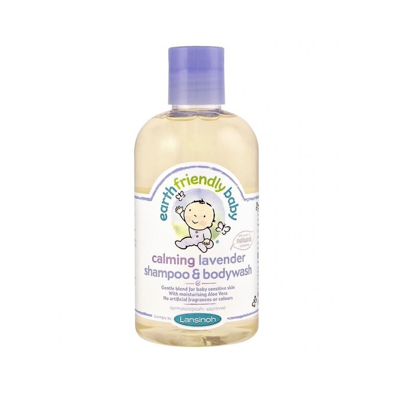 Lansinoh EFB Shampoing et Gel Lavant Lavande –  250 ml