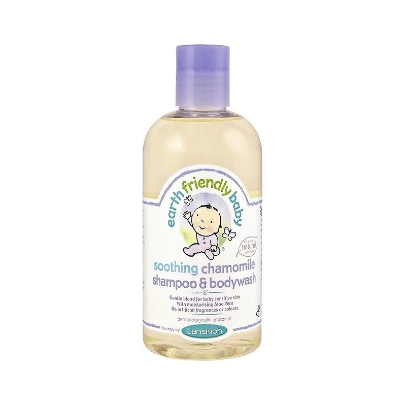 Lansinoh Shampoing & gel lavante camomille 250ml