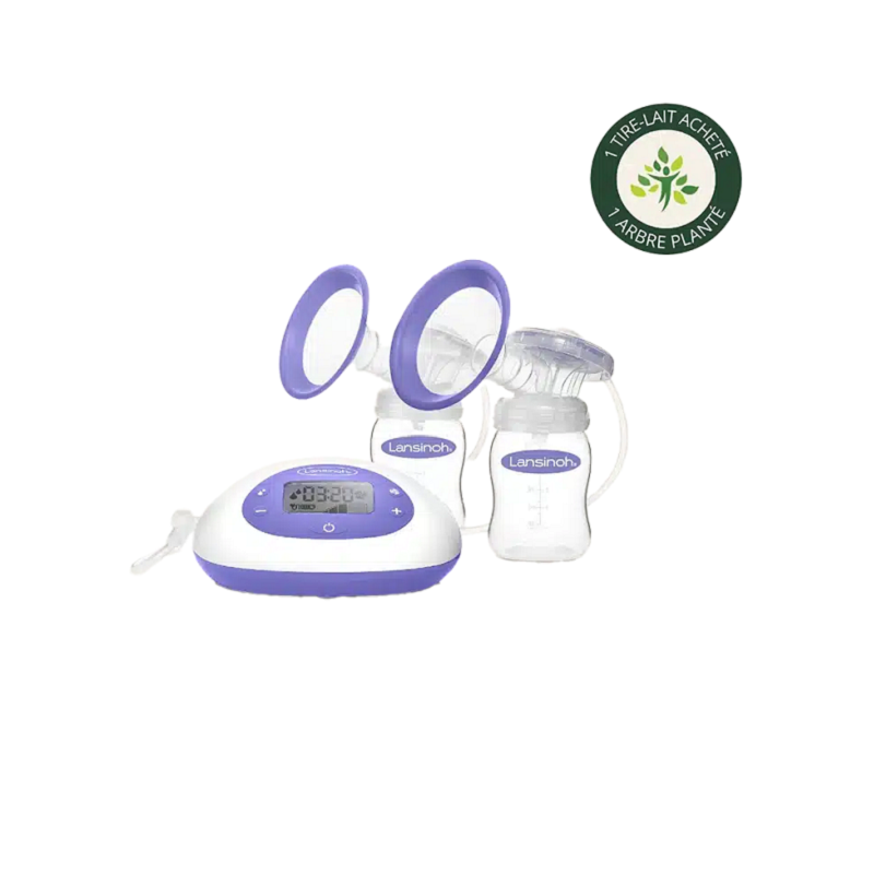 LANSINOH Tire-lait Électrique Double 2-en-1