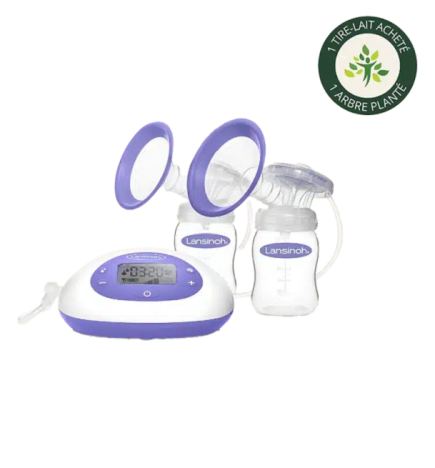 LANSINOH Tire-lait Électrique Double 2-en-1