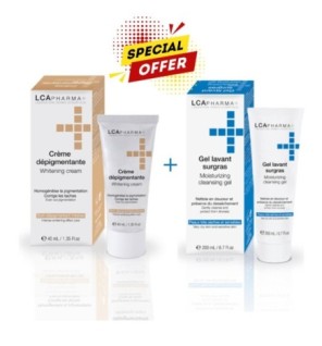 Lca Creme Depigmentante 40ml + Gel Lavant Surgras 200ml