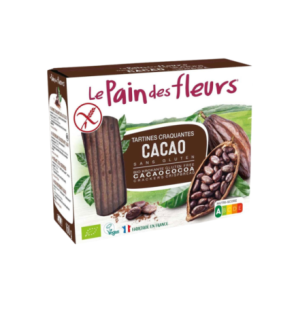 LE PAIN DES FLEURS Tartines craquantes au cacao sans gluten 150G