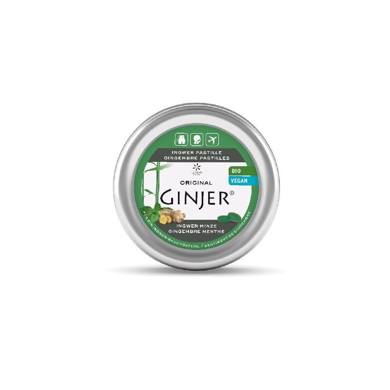 Lemon pharma ginjer pastilles gingembre menthe 40g