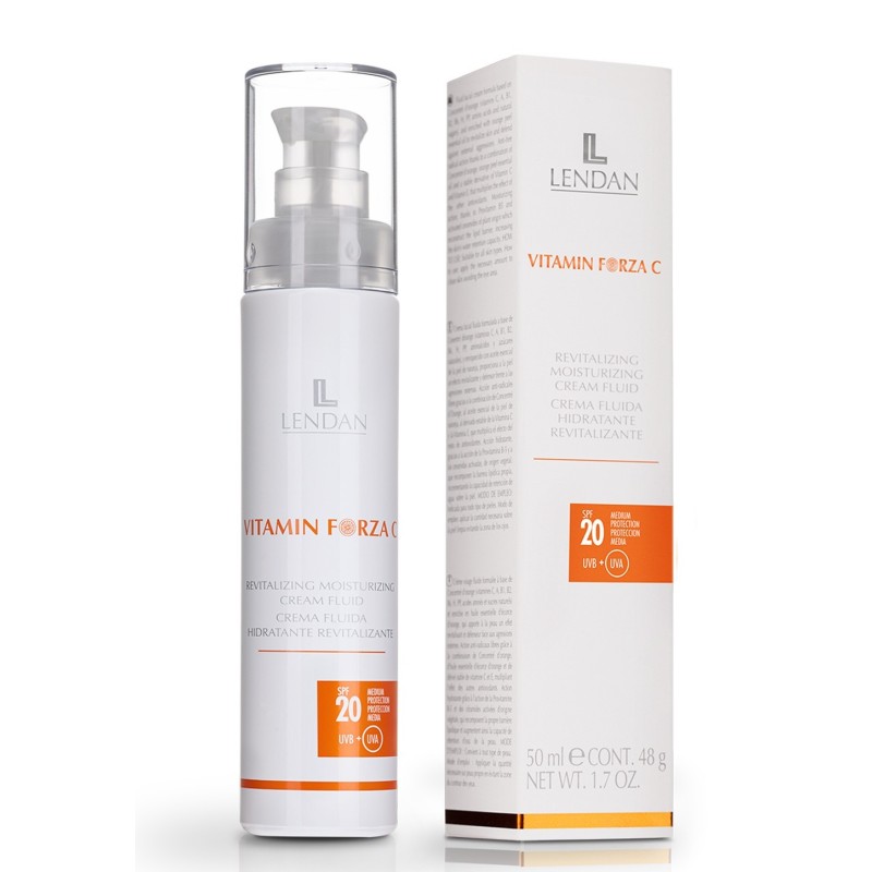 LENDAN VITAMIN FORZA CRÈME FLUIDE HYDRATANTE RÉGÉNÉRATRICE 50ml