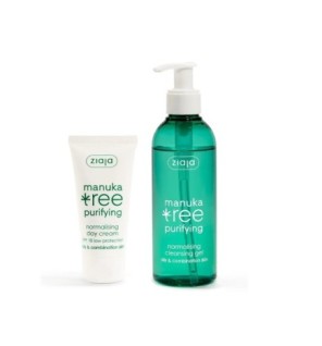 Ziaja Manuka Tree Creme de jour 50ml + Gel Purifiant 200ml