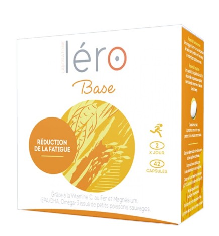 Léro Base Complément Alimentaire Fatigue – 42 Capsules