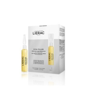 LIERAC CICA-FILLER SÉRUM ANTI-RIDES RÉPARATEUR 3 Ampoules*10ml