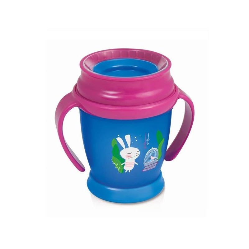 lovi Tasse a bec +9m 210ml Ref 1/524 Bleu