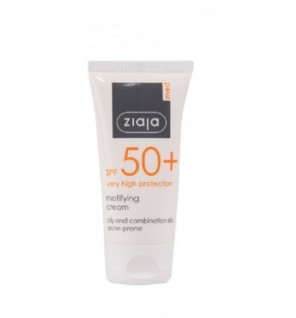 Ziaja med Crème Solaire Matifiante Visage SPF 50+ 50ml