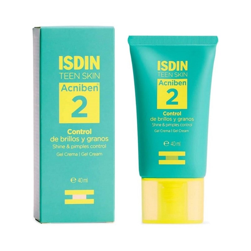 ISDIN Acniben 2 Contrôle Brillance et Boutons 40ml