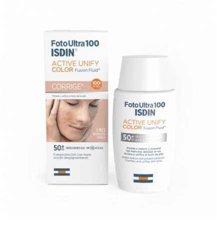 ISDIN Foto ultra active unify color spf50+50ml
