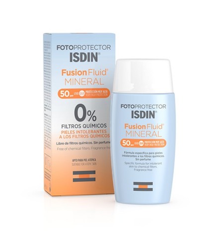 ISDIN Fotoprotecteur Fusion fluide mineral 50Ml