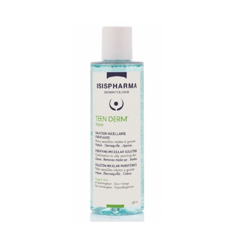 ISISPHARMA TEEN DERM Aqua Solution Micellaire Purifiante 250ml