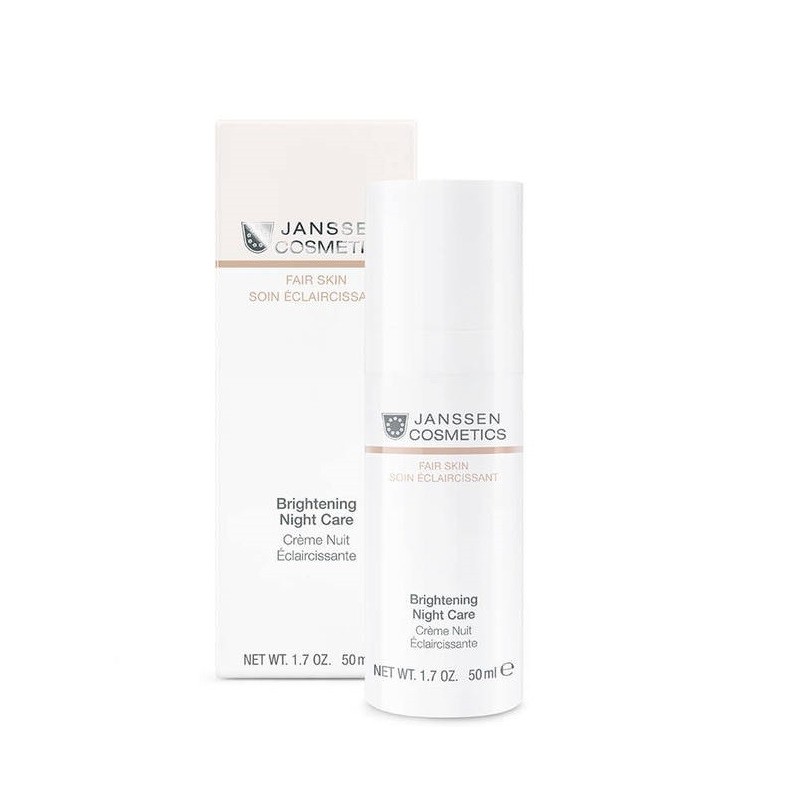 Janssen Cosmetics Créme Nuit éclaircissant 50ml