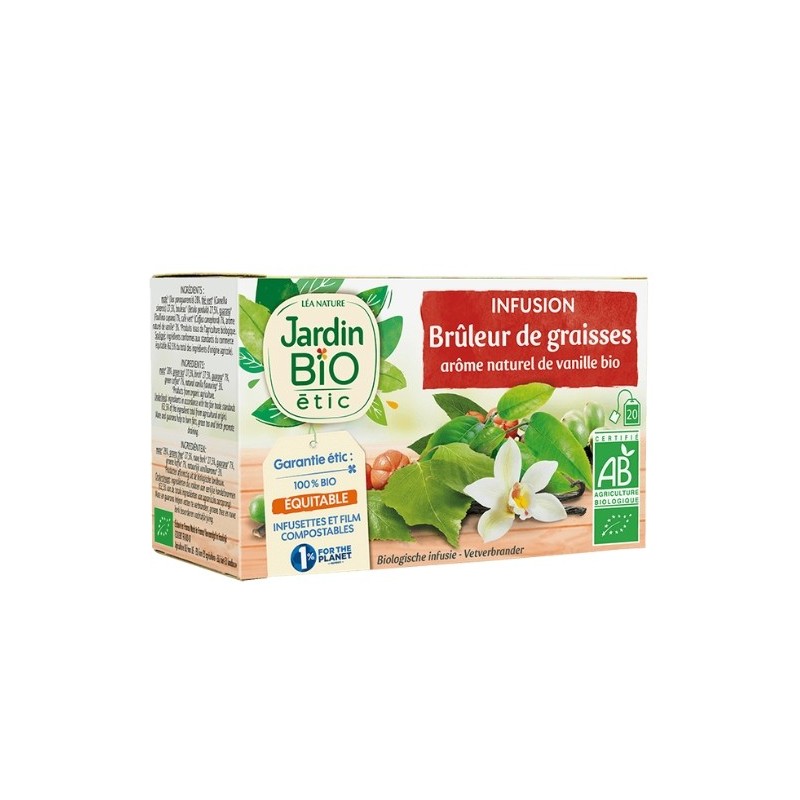 JARDIN BIO INFUSION BRULEUR DE GRAISSES 20 SACHET