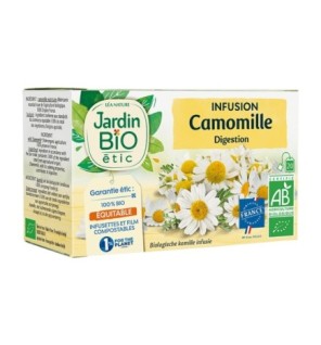 JARDIN BIO INFUSION CAMOMILLE 20 SACHET