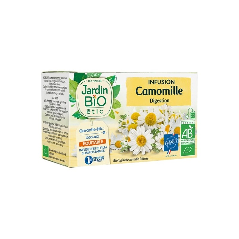 JARDIN BIO INFUSION CAMOMILLE 20 SACHET