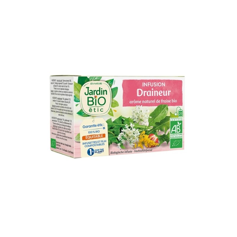 JARDIN BIO INFUSION DRAINEUR 20 SACHET