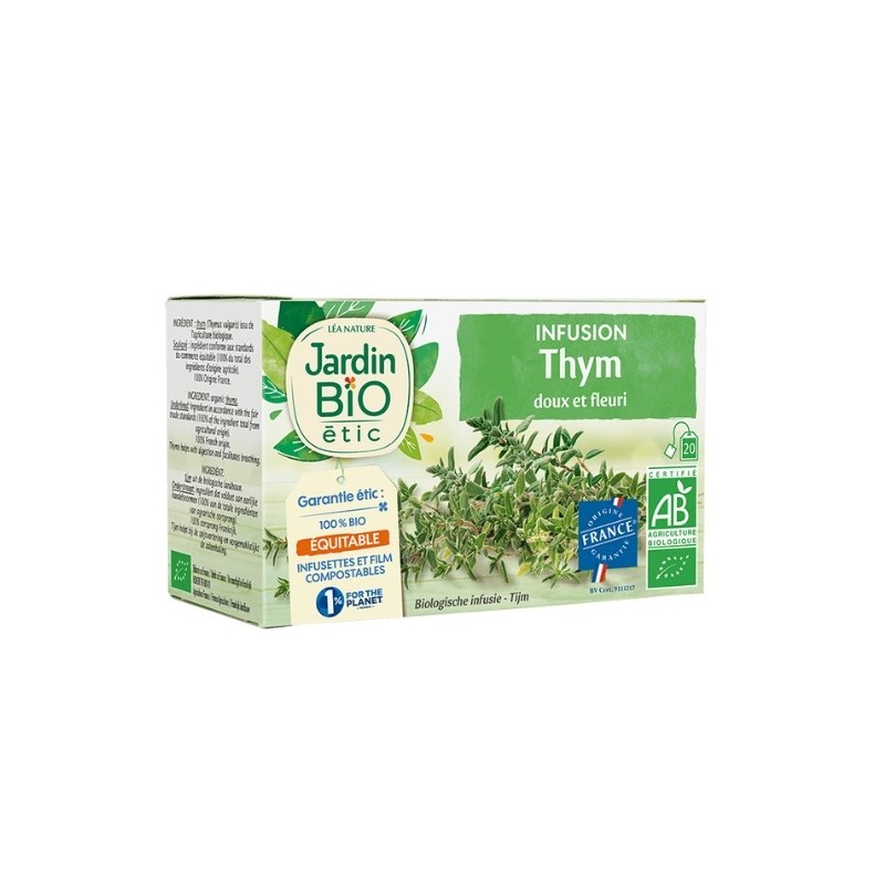 JARDIN BIO INFUSION THYM 20 SACHET
