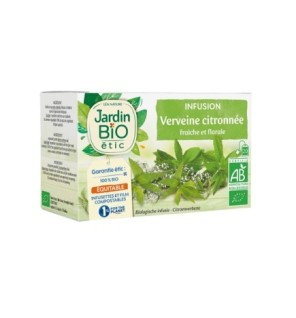JARDIN BIO INFUSION VERVEINE CITRONNEE 20 SACHET