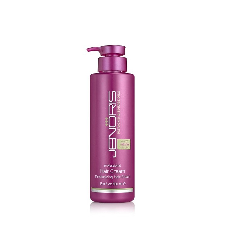 Jenoris – Crème hydratante pour cheveux secs et colorés 500 ml
