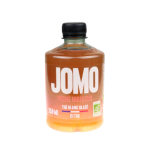 JOMO THE BLANC GLACE PECHE HIBISCUS 350ML