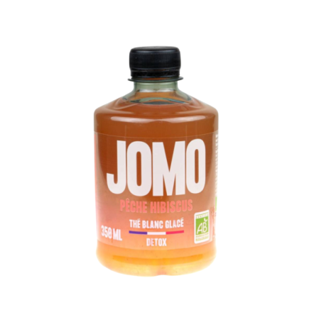JOMO THE BLANC GLACE PECHE HIBISCUS 350ML