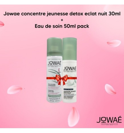 Jowaé Nuit Concentré Jeunesse Détox Éclat – 30 ml