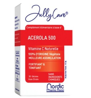 JULLYCARE ACÉROLA 500 – 30 Gélules