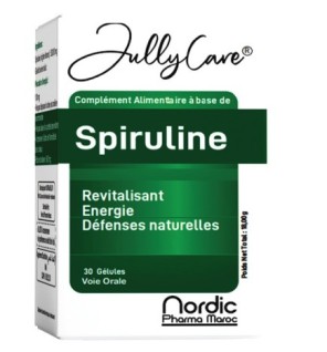 JULLYCARE SPIRULINE BIO 30 Gélules