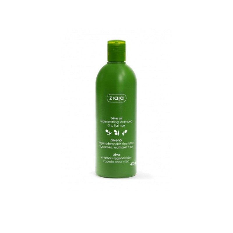 Ziaja Shampooing Regenerant a l’olive Naturel 400ml