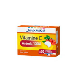 Juvamine Vitamine C Acerola 30 Comprimes