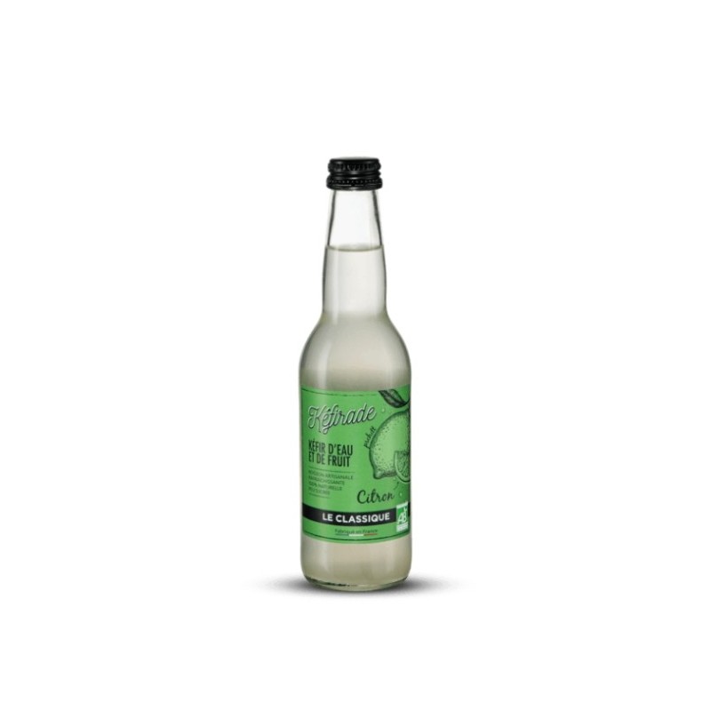 KEFIRADE KEFIR D’EAU ET FRUIT CITRON 330ML